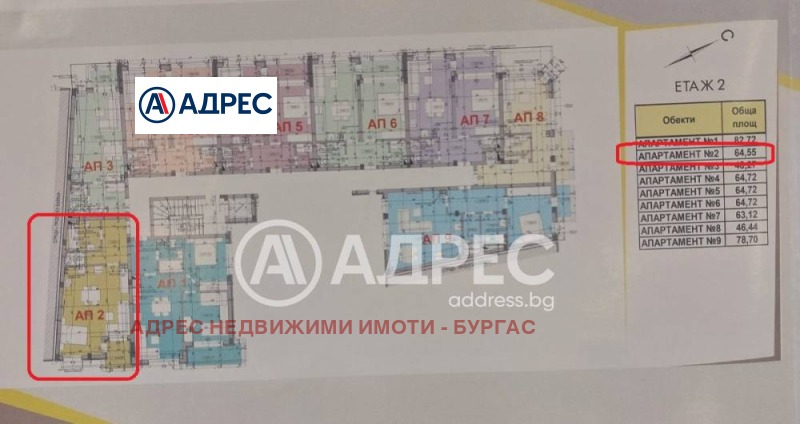 Eladó  Stúdió régió Burgasz , Pomorie , 65 négyzetméter | 61097127 - kép [4]