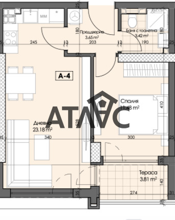 Продава 2-СТАЕН, гр. Пловдив, Гагарин, снимка 1 - Aпартаменти - 49360407