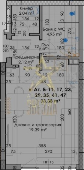 1-стаен град Пловдив, Южен 1