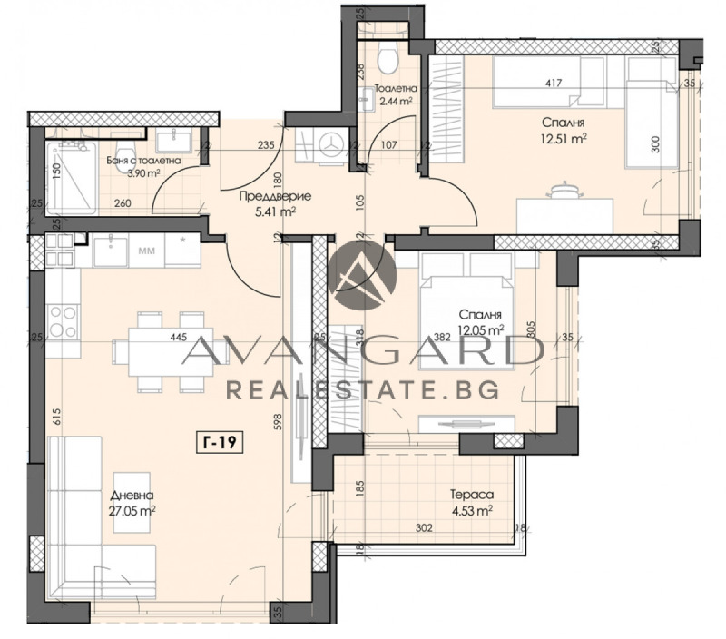 Продава 3-СТАЕН, гр. Пловдив, Кършияка, снимка 3 - Апартаменти - 52732858