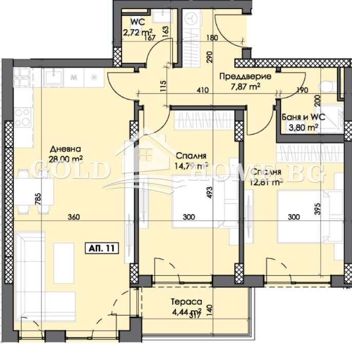 Продава 3-СТАЕН, гр. Пловдив, Тракия, снимка 8 - Апартаменти - 54451568
