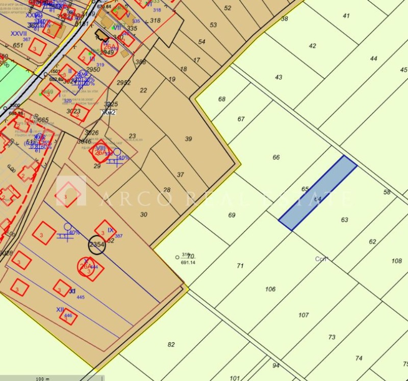 Продава ПАРЦЕЛ, с. Иваняне, област София-град, снимка 1 - Парцели - 48693015