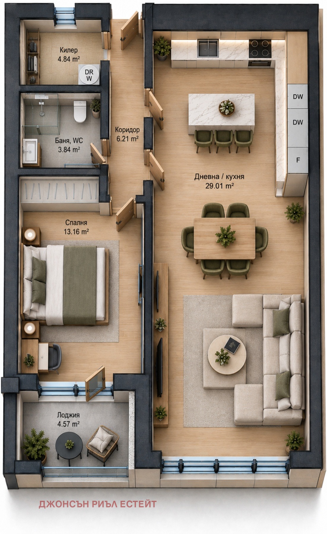 Продава 2-СТАЕН, гр. Варна, Кайсиева градина, снимка 8 - Апартаменти - 56167860