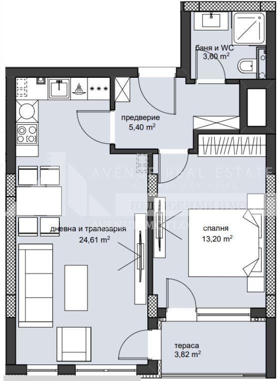 À venda  1 quarto Plovdiv , Hristo Smirnenski , 72 m² | 22827133 - imagem [2]