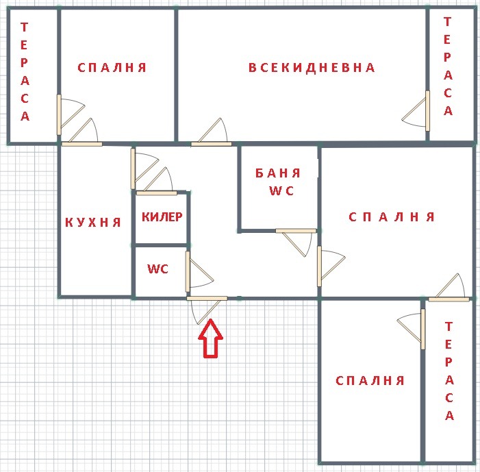 Продава 3-СТАЕН, гр. Плевен, Широк център, снимка 1 - Aпартаменти - 49315935