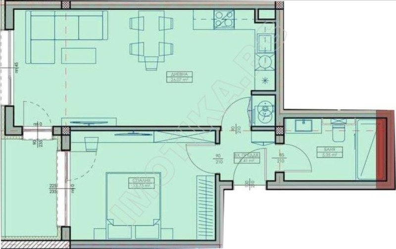 Продава 2-СТАЕН, гр. Варна, Възраждане 1, снимка 2 - Апартаменти - 52797311
