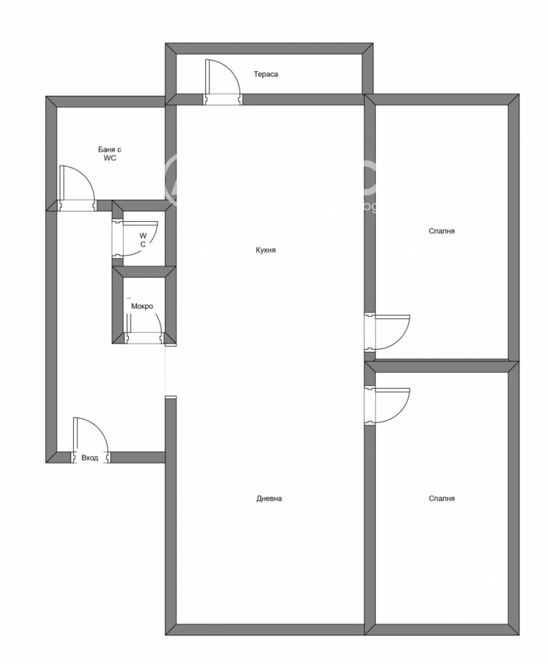 For Sale  2 bedroom Sofia , Tsentar , 93 sq.m | 92285456 - image [3]