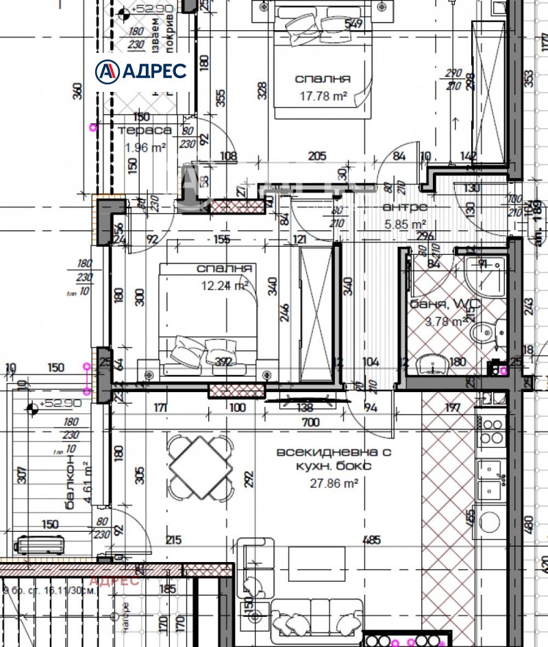 Na prodej  2 ložnice Varna , Mladost 1 , 105 m2 | 25157578
