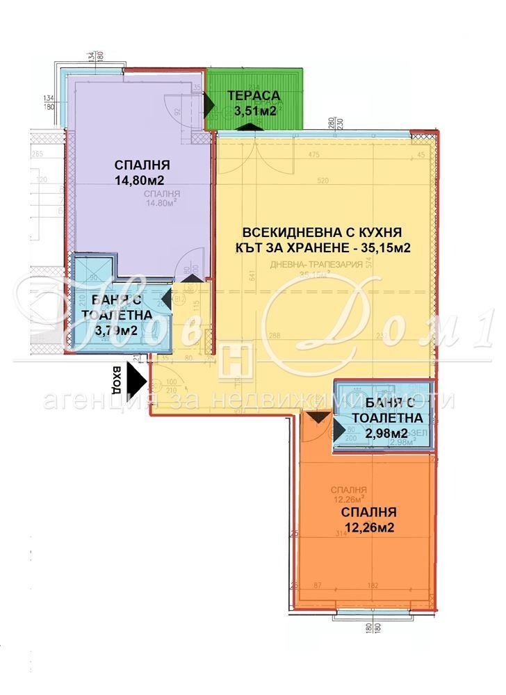 Продава  3-стаен град София , Обеля 2 , 97 кв.м | 29701247 - изображение [4]