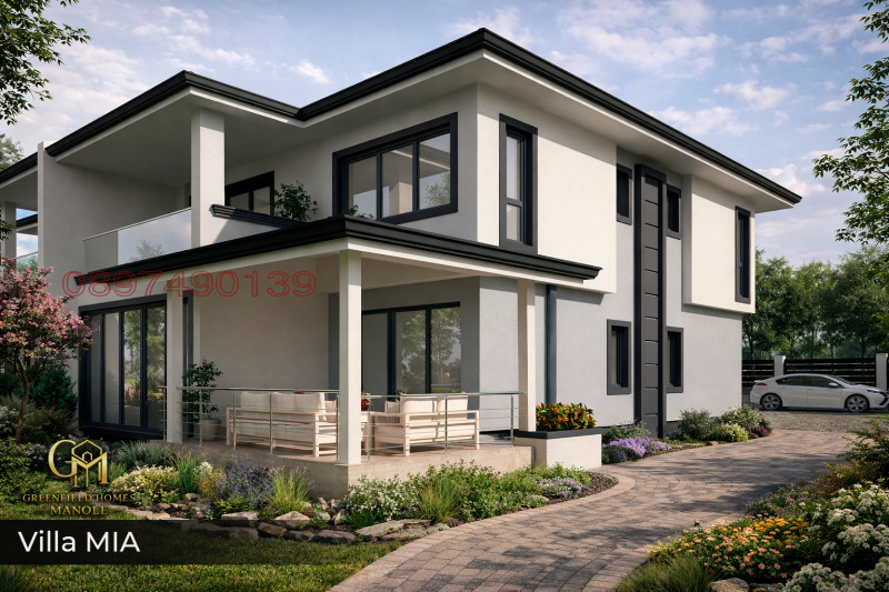 Продава КЪЩА, с. Маноле, област Пловдив, снимка 2 - Къщи - 53432214