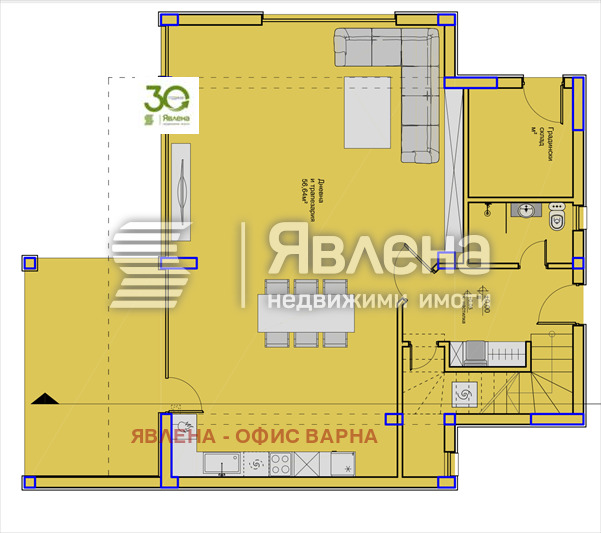 Продава КЪЩА, гр. Варна, м-т Ален мак, снимка 3 - Къщи - 54259779