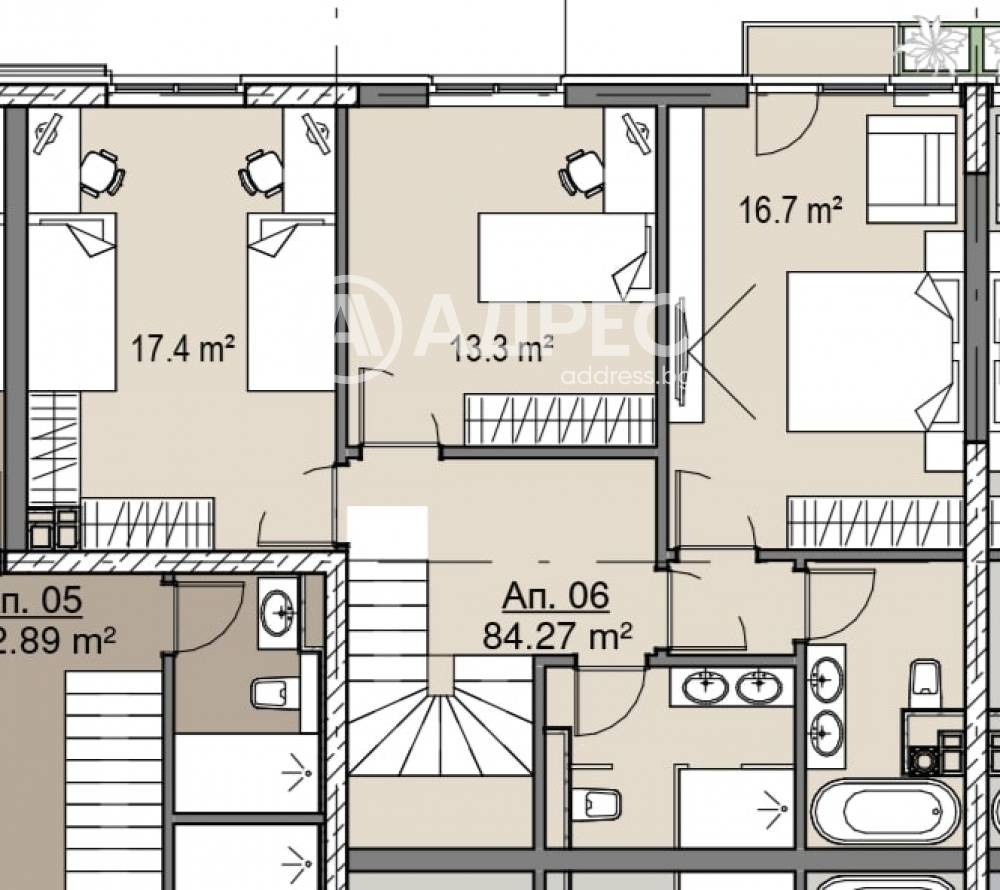 Продава МНОГОСТАЕН, гр. София, Кръстова вада, снимка 3 - Апартаменти - 54604179