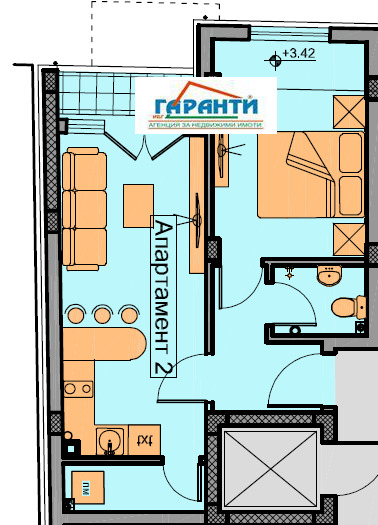 Продава 2-СТАЕН, гр. Пловдив, Христо Смирненски, снимка 1 - Aпартаменти - 47191798