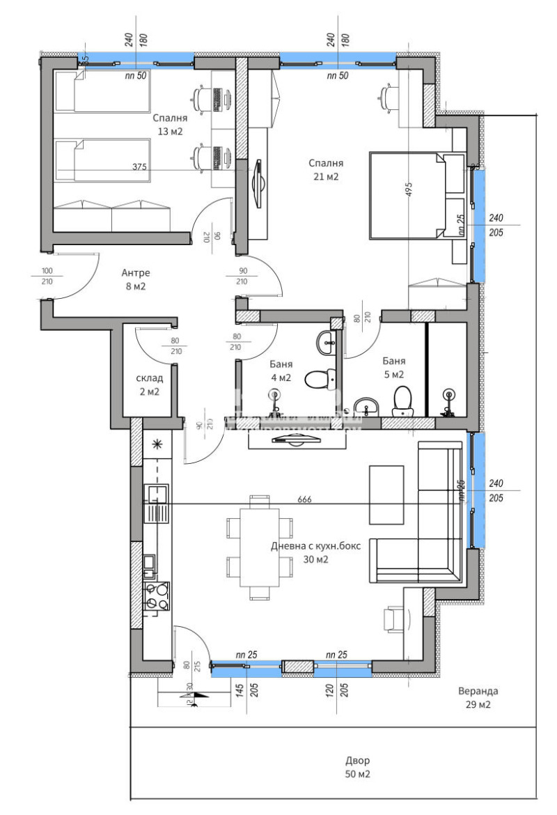 Продава 3-СТАЕН, гр. Пловдив, Кючук Париж, снимка 2 - Апартаменти - 53561067