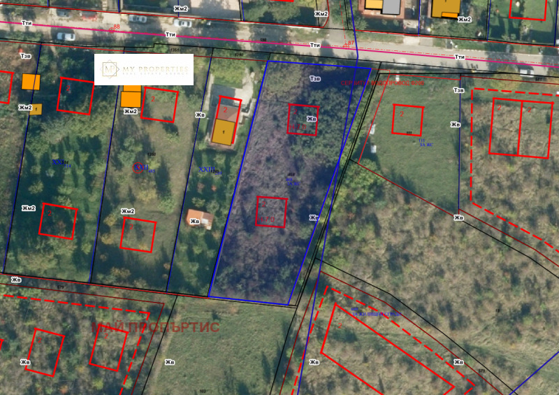 Til salg  Grund Sofia , Bankya , 1743 kvm | 92384357