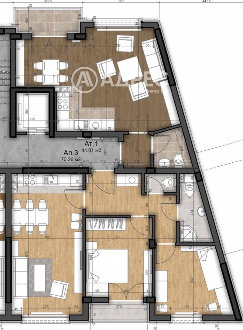 In vendita  3+ camere da letto Sofia , Levski V , 142 mq | 58348603