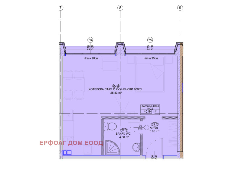 Продава 1-СТАЕН, гр. Русе, Здравец Изток, снимка 1 - Aпартаменти - 48318474