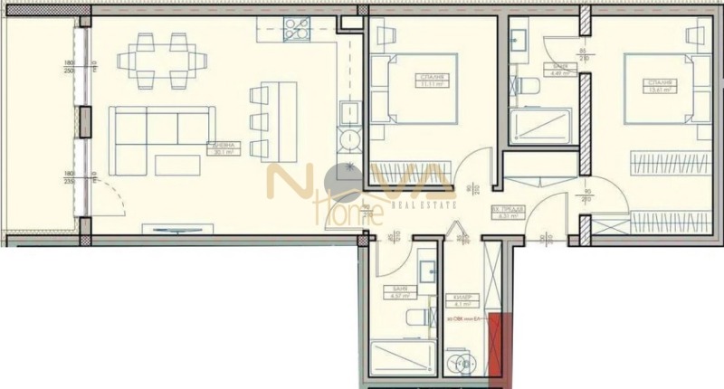 Продава 3-СТАЕН, гр. Варна, Кайсиева градина