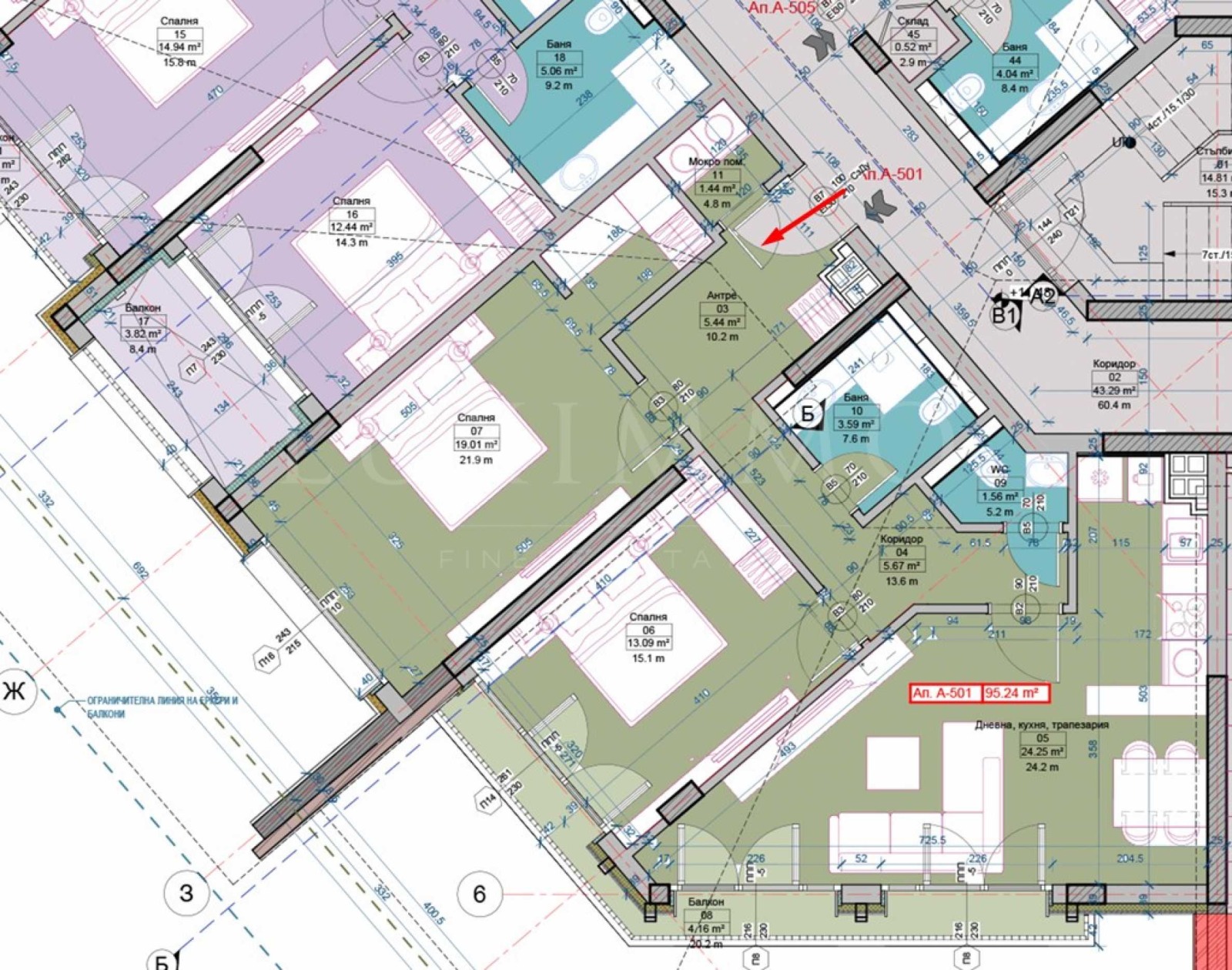 Продава 3-СТАЕН, гр. Банско, област Благоевград, снимка 3 - Апартаменти - 56226077