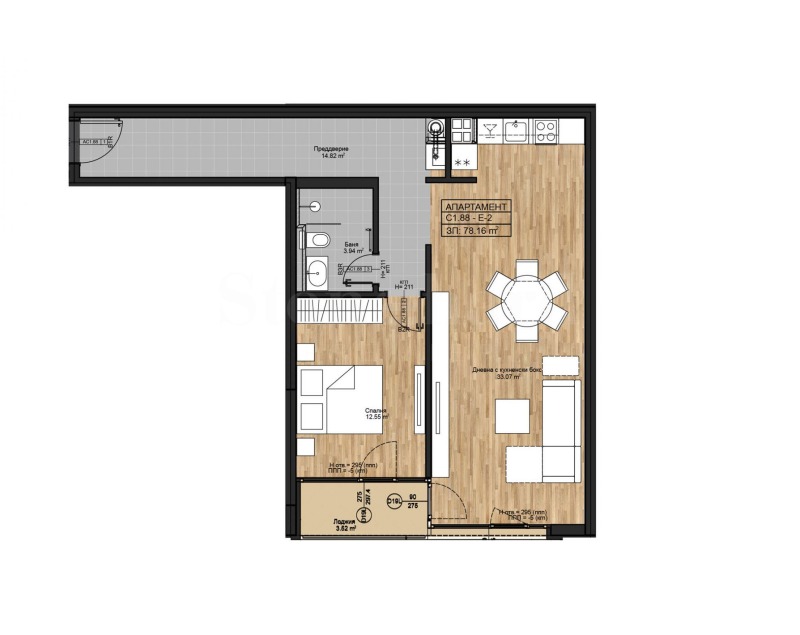 À vendre  1 chambre Sofia , Boyana , 98 m² | 97146667 - image [3]