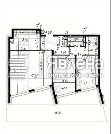 Продава 3-СТАЕН, гр. София, Симеоново, снимка 14 - Апартаменти - 55996277