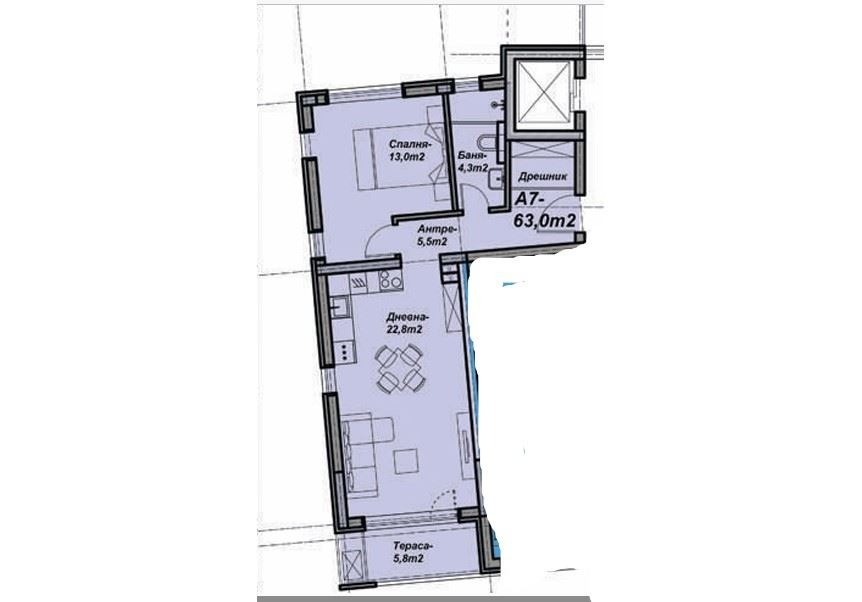 Продава 2-СТАЕН, гр. Варна, Виница, снимка 11 - Апартаменти - 53606213