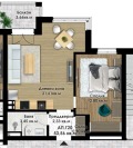 Продава 2-СТАЕН, град Пловдив, Коматевско шосе • 83981 € / 164252.56 лв. • 19202911 2