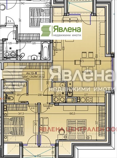 Til salg  2 soveværelser Sofia , Dragalevtsi , 150 kvm | 42707449 - billede [12]