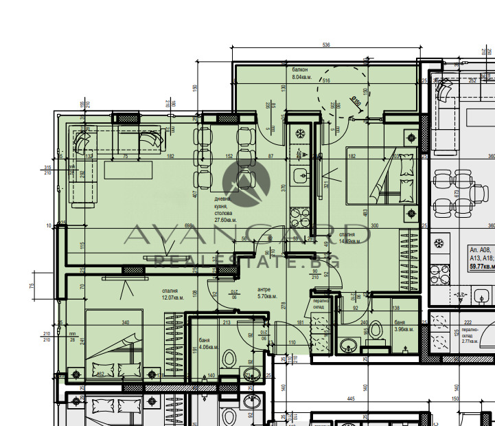 À vendre  2 chambres Plovdiv , Hristo Smirnenski , 102 m² | 93019716 - image [4]
