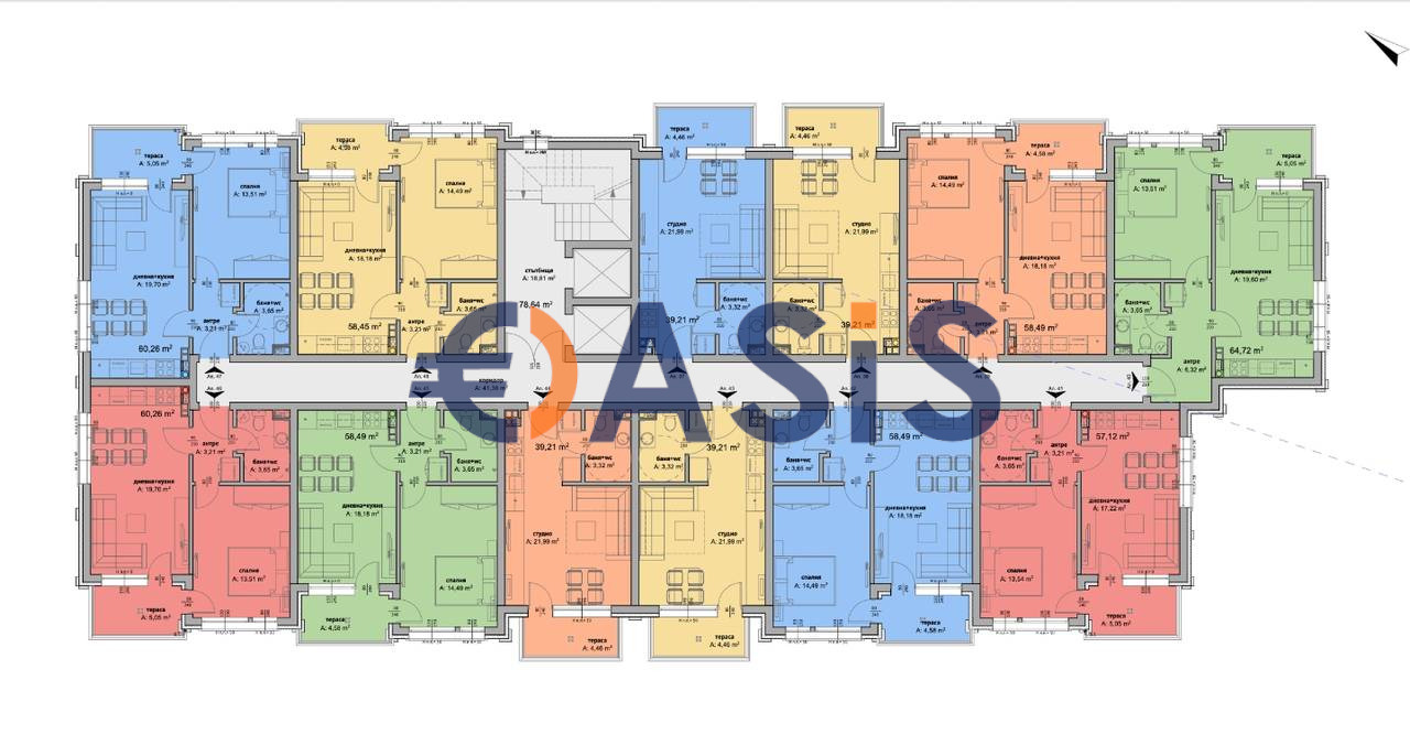 Продава 2-СТАЕН, к.к. Слънчев бряг, област Бургас, снимка 10 - Апартаменти - 54860379