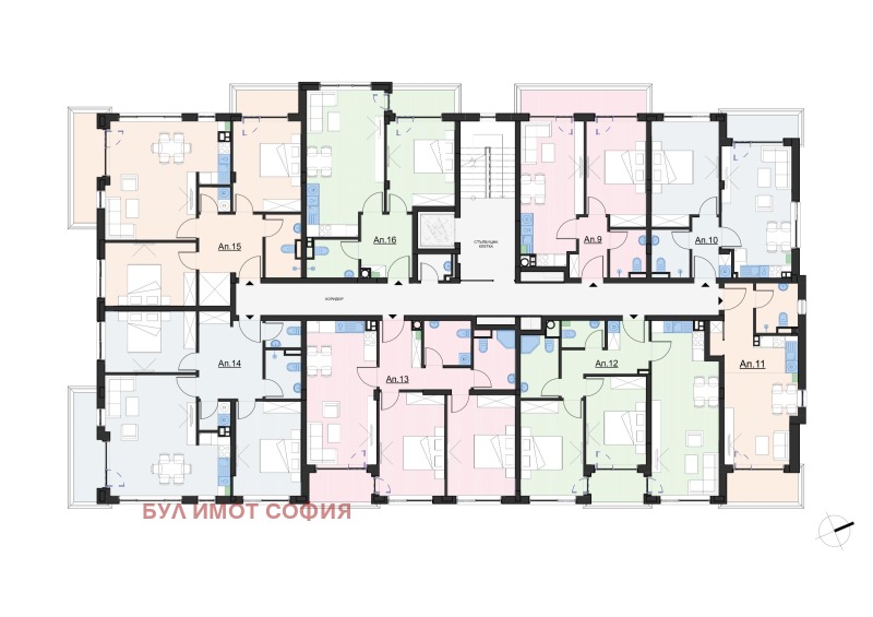 Продава 3-СТАЕН, гр. София, Малинова долина, снимка 4 - Апартаменти - 52261877