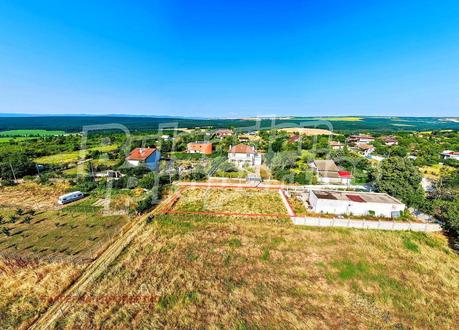 Продава ПАРЦЕЛ, с. Здравец, област Варна, снимка 2 - Парцели - 55187926