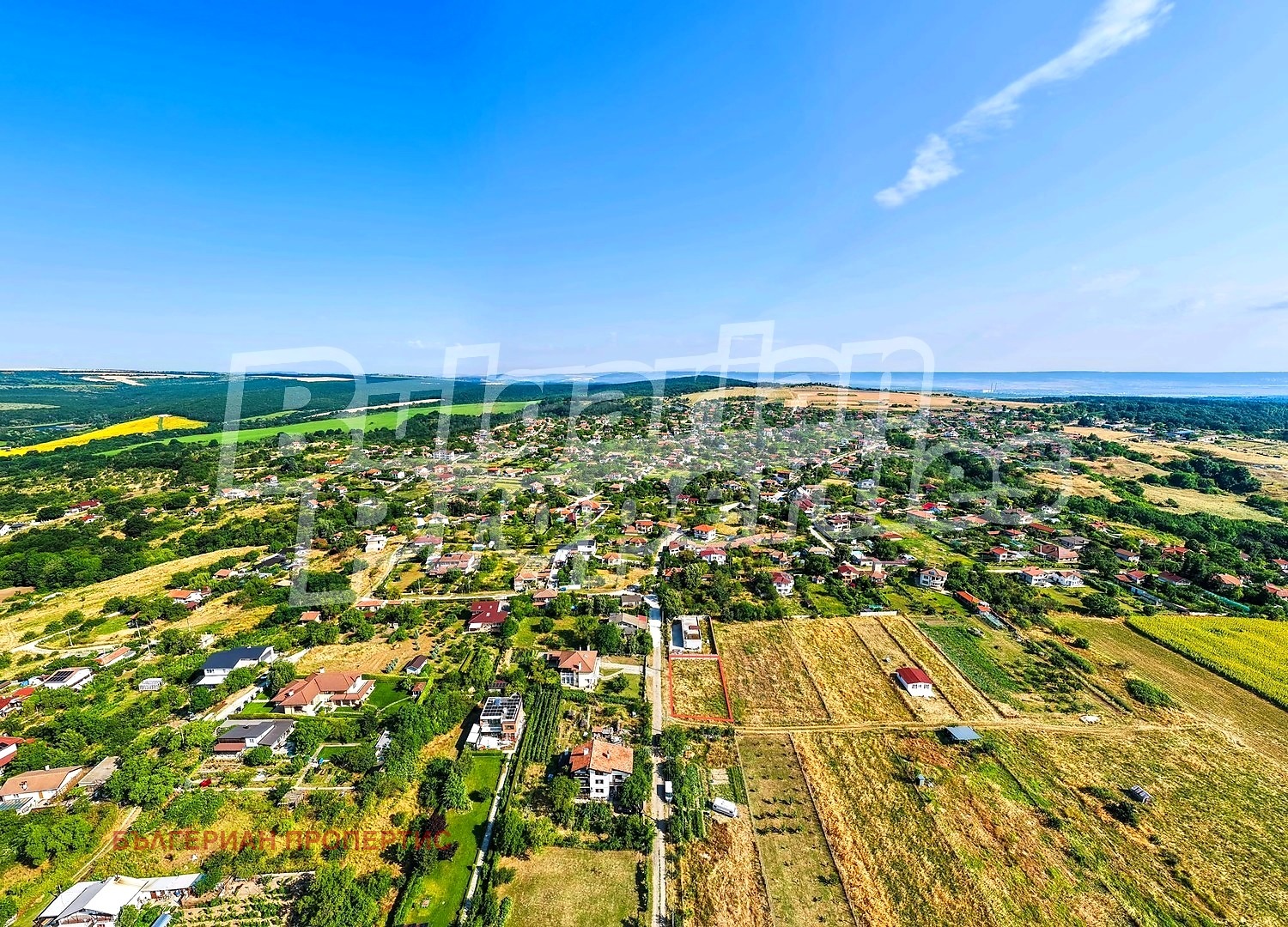 Продава ПАРЦЕЛ, с. Здравец, област Варна, снимка 3 - Парцели - 55187926