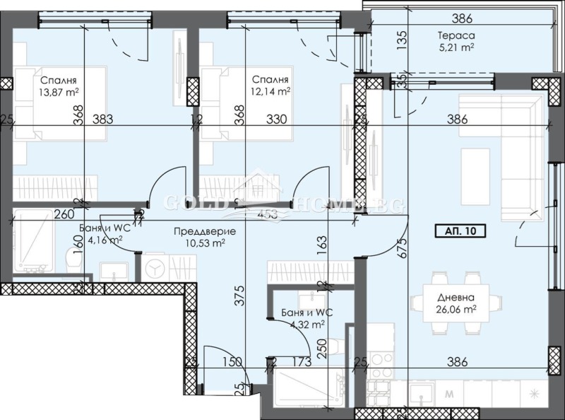 Продава 3-СТАЕН, гр. Пловдив, Тракия, снимка 2 - Aпартаменти - 48715013