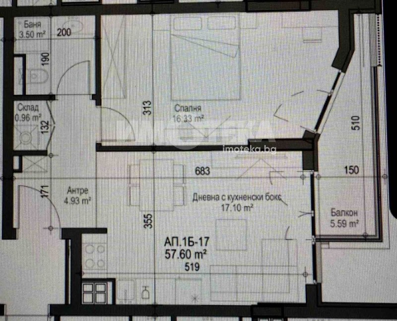 À vendre  1 chambre Sofia , Krasno selo , 68 m² | 39741301 - image [9]