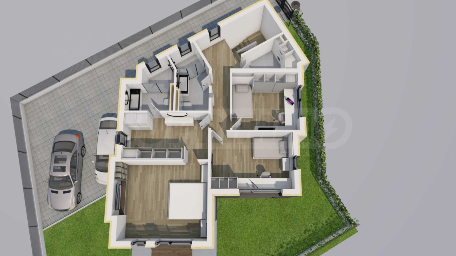 Продава КЪЩА, гр. София, с. Лозен, снимка 11 - Къщи - 54733666