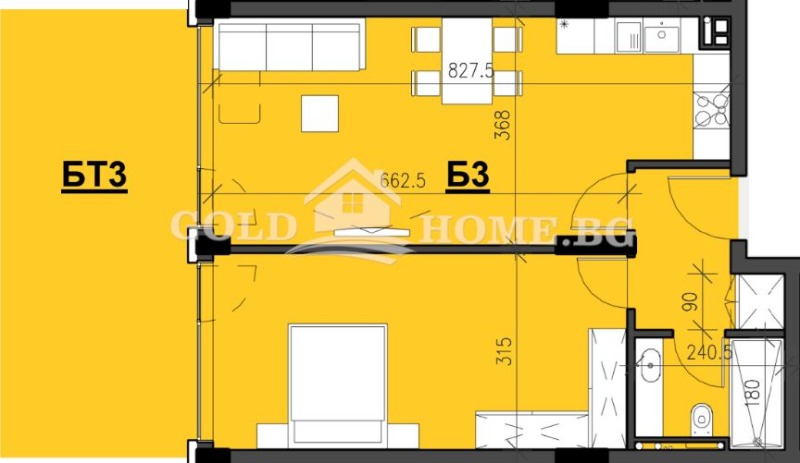 In vendita  1 camera da letto Plovdiv , Karshiiaka , 68 mq | 14664121 - Immagine [7]