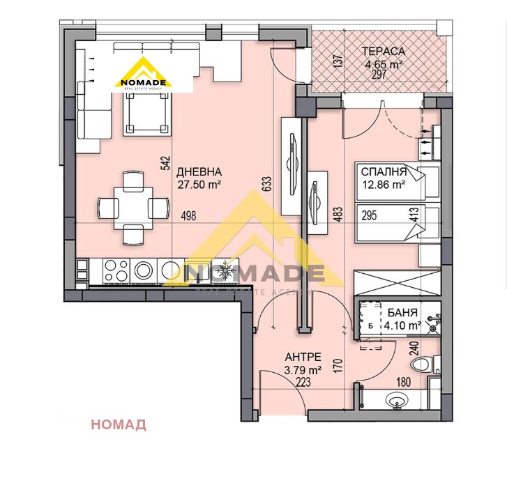 Продава 2-СТАЕН, гр. Пловдив, Гагарин, снимка 8 - Апартаменти - 52837274