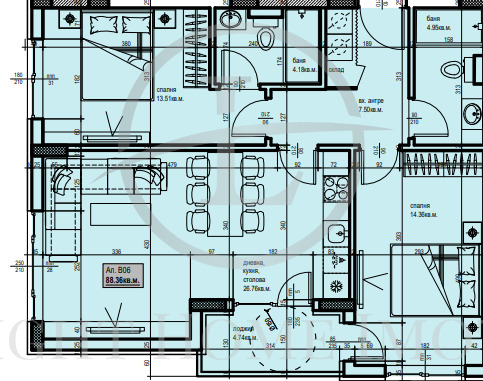 Продава  3-стаен град Пловдив , Христо Смирненски , 107 кв.м | 49207558 - изображение [5]