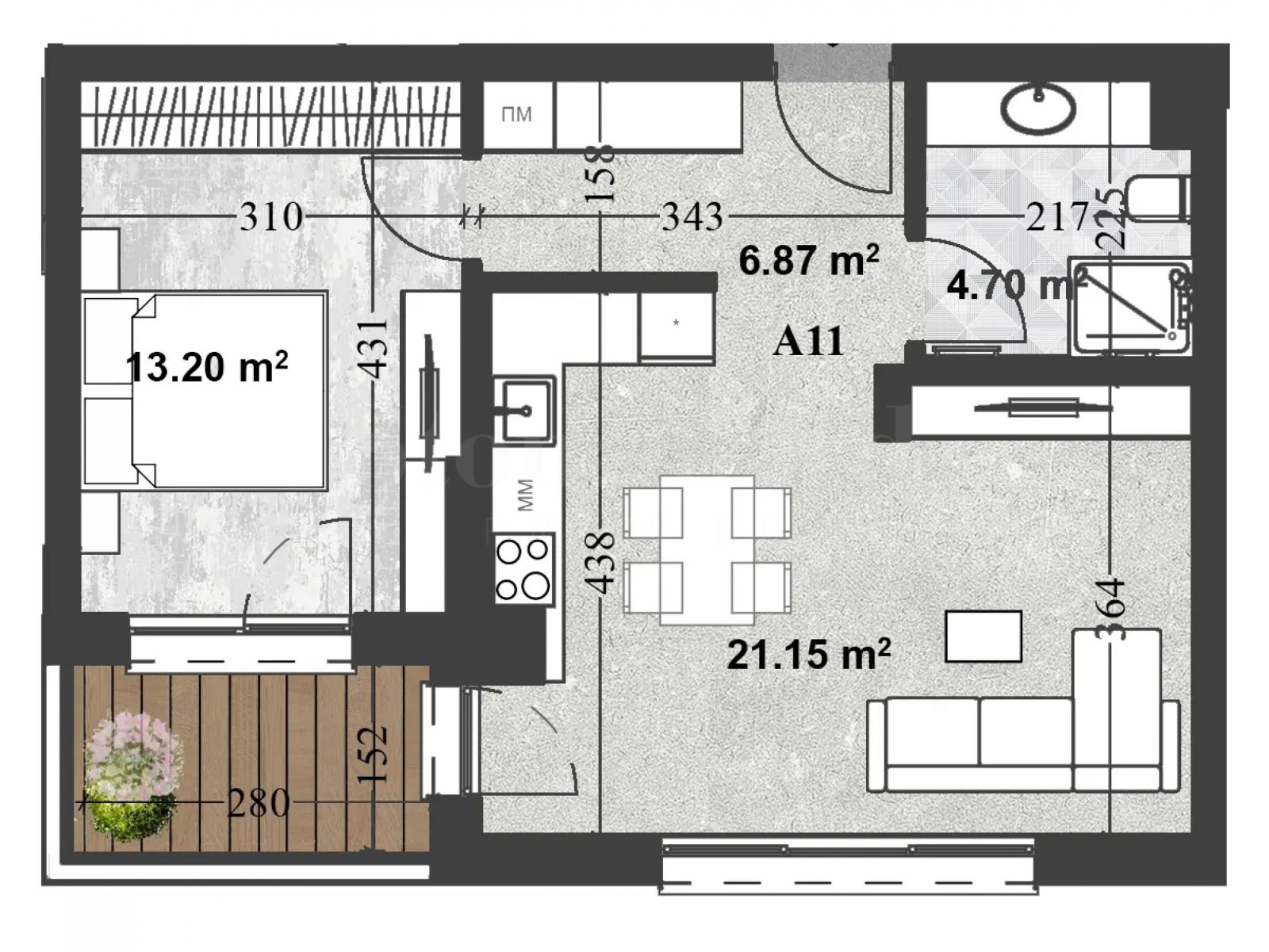 Продава 2-СТАЕН, гр. София, Кръстова вада, снимка 2 - Апартаменти - 53898635