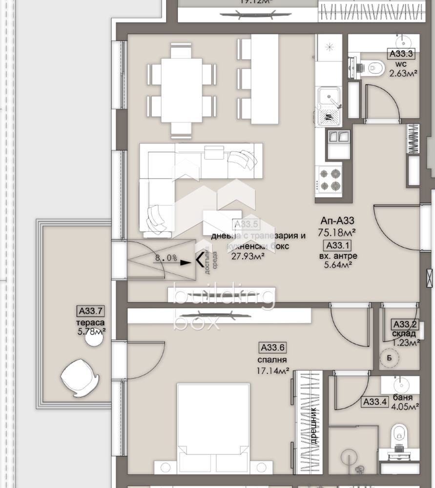 Продава 2-СТАЕН, гр. София, Люлин 5, снимка 2 - Апартаменти - 54118157
