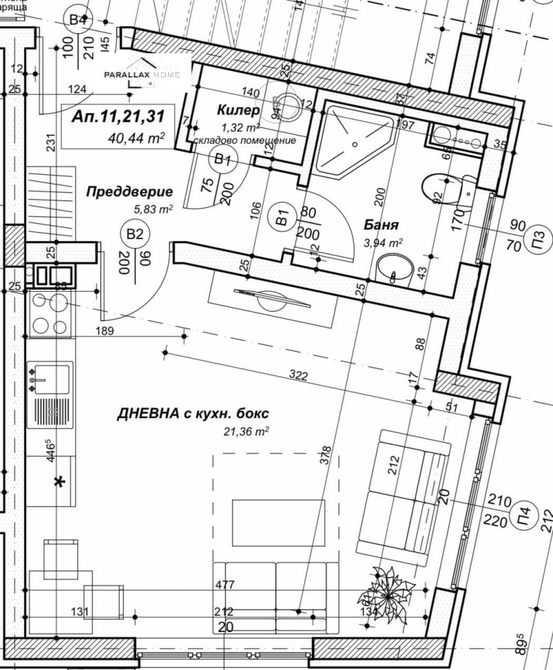 Продава 1-СТАЕН, гр. София, Левски В, снимка 2 - Aпартаменти - 49171710