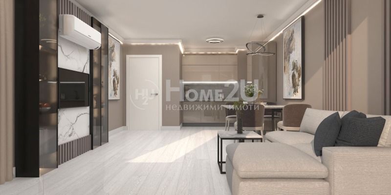 Zu verkaufen  1 Schlafzimmer Plowdiw , Gagarin , 67 qm | 29046006 - Bild [2]