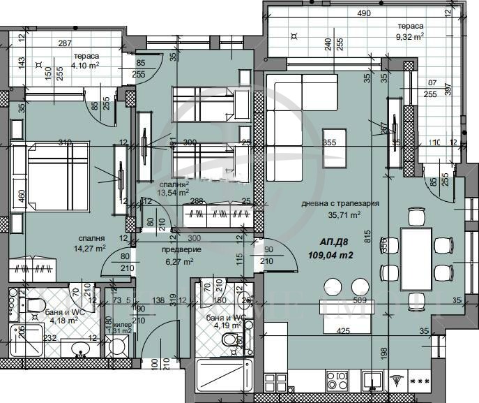 Продава 3-СТАЕН, гр. Пловдив, Христо Смирненски, снимка 7 - Aпартаменти - 47763151