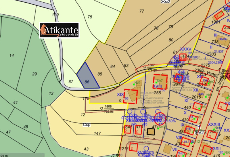 Продава  Парцел град София , гр. Банкя , 500 кв.м | 47673135