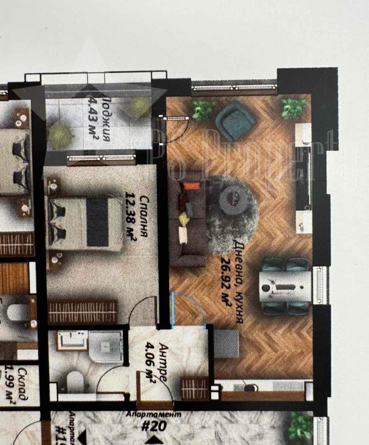Продава 2-СТАЕН, гр. Стара Загора, Аязмото, снимка 2 - Апартаменти - 52285137