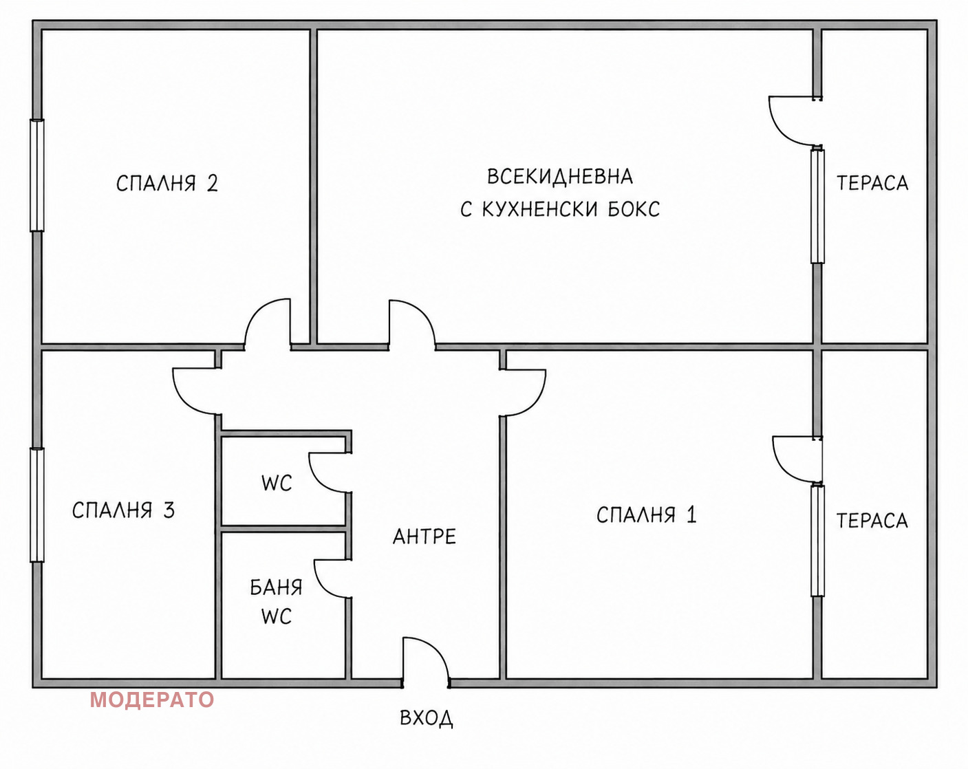 Продава 4-СТАЕН, гр. Бургас, Братя Миладинови, снимка 17 - Апартаменти - 55789859