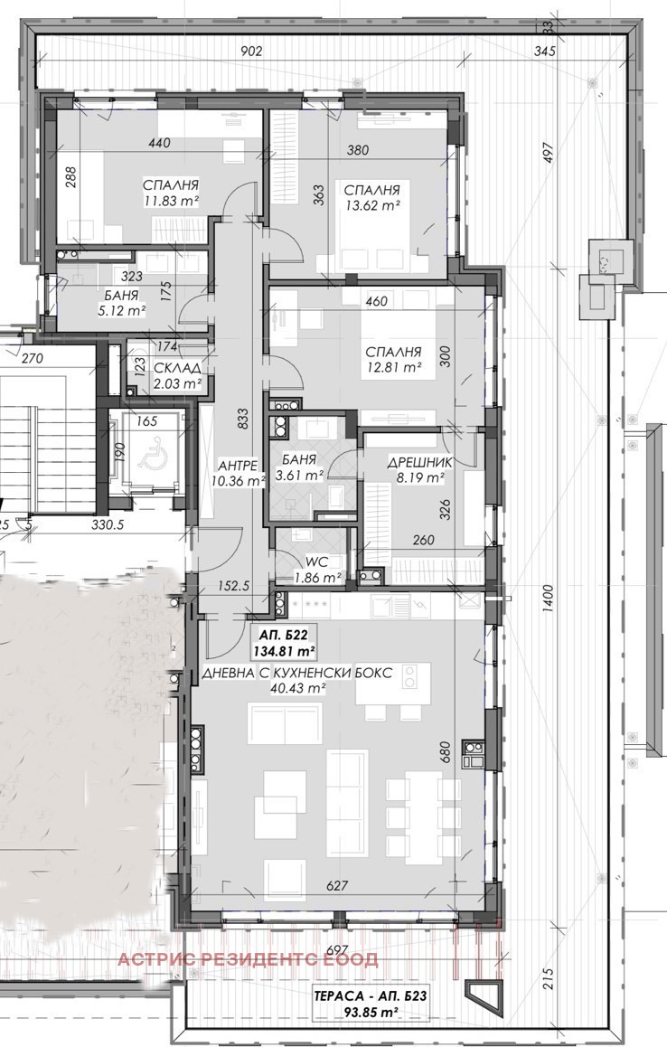 In vendita  3 camere da letto Sofia , Krastova vada , 250 mq | 49381796