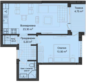 En venta 1 dormitorio