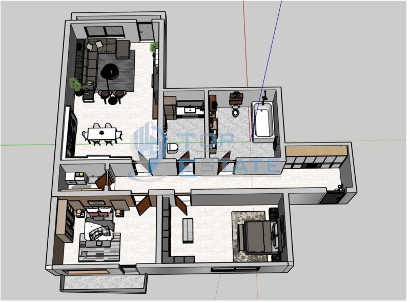 Te koop  2 slaapkamers Veliko Tarnovo , Buzludzja , 113 m² | 82068045 - afbeelding [3]